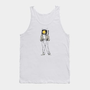 TV Head // Retro Television Illustration Tank Top